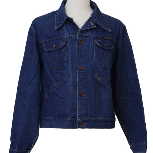 1970s wrangler denim jacket
